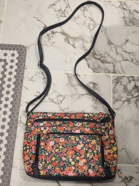 NWOT Multi Sac Summer Floral Crossbody Bag